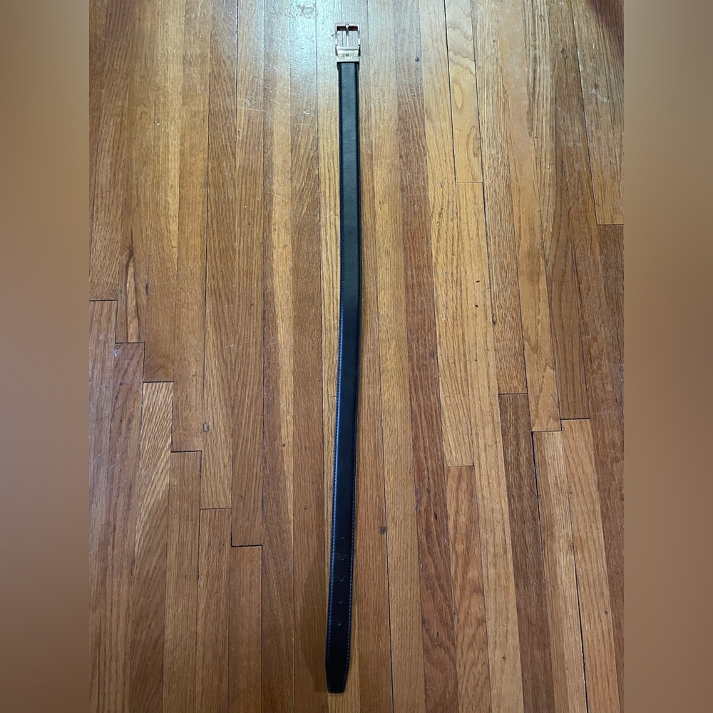 Sleek Black And Brown Belt
